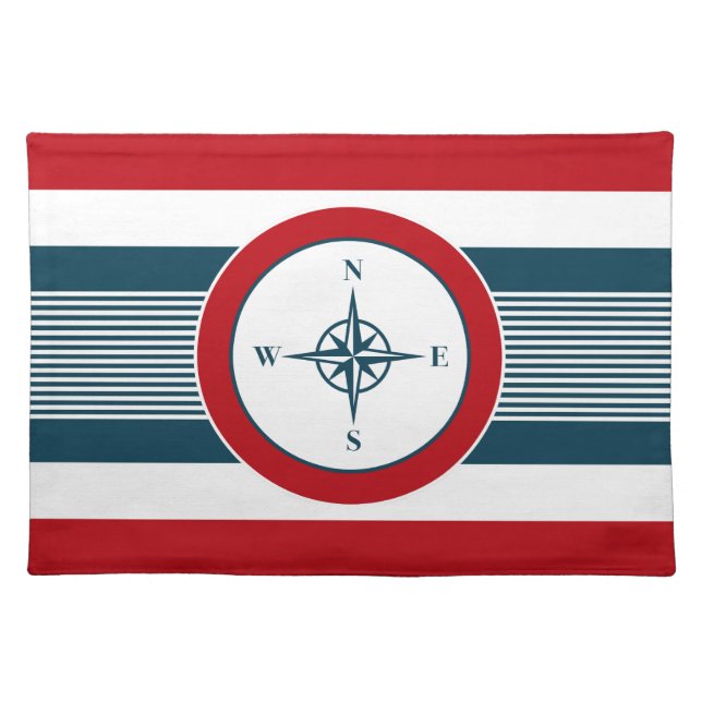 Nautical design placemat (Front)