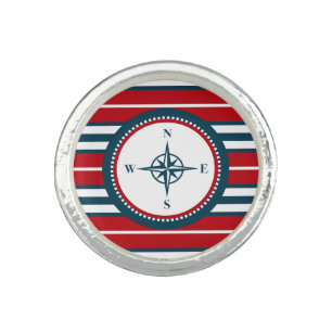 Nautical design ring