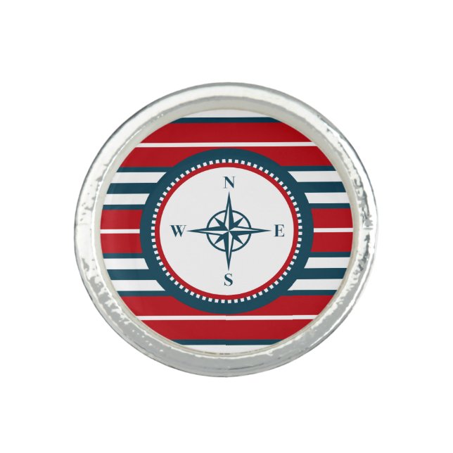 Nautical design ring (Front)