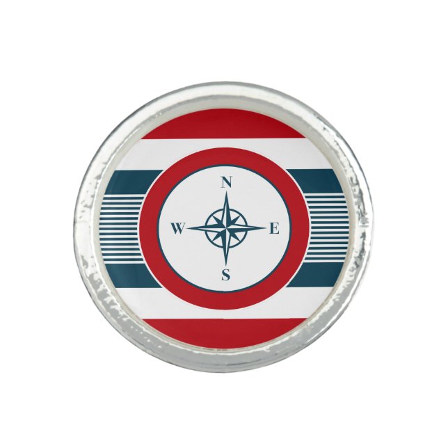 Nautical design ring (Front)