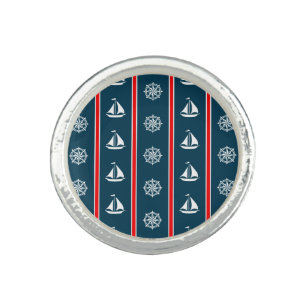 Nautical design ring