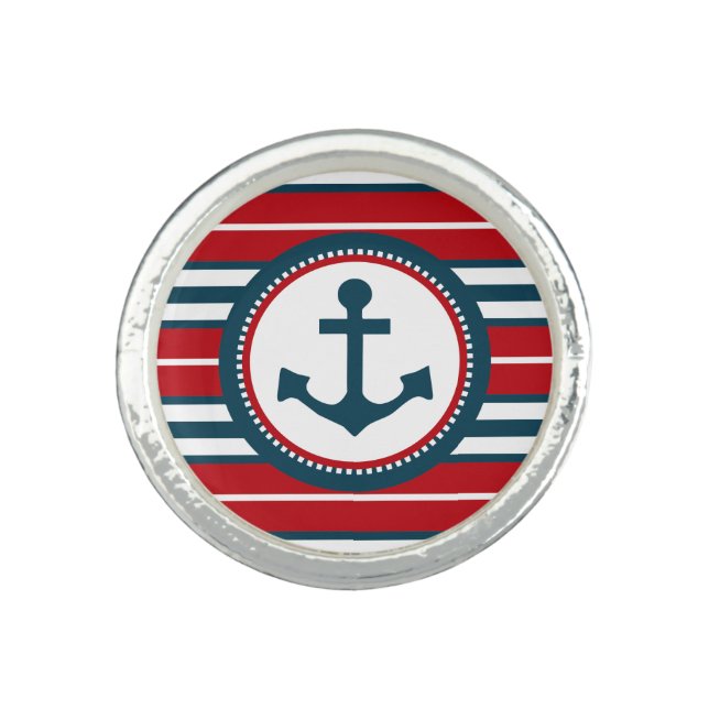 Nautical design ring (Front)
