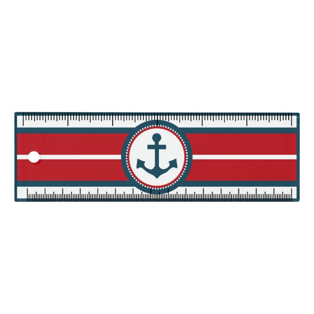 Nautical design ruler (Front)