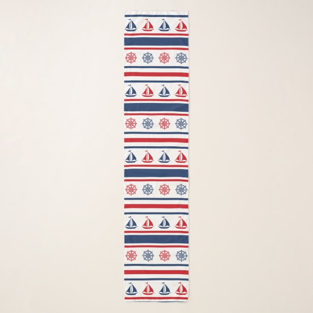 Nautical design scarf (Front)