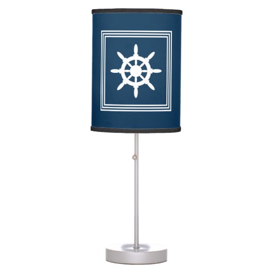 Nautical design table lamp (Front)