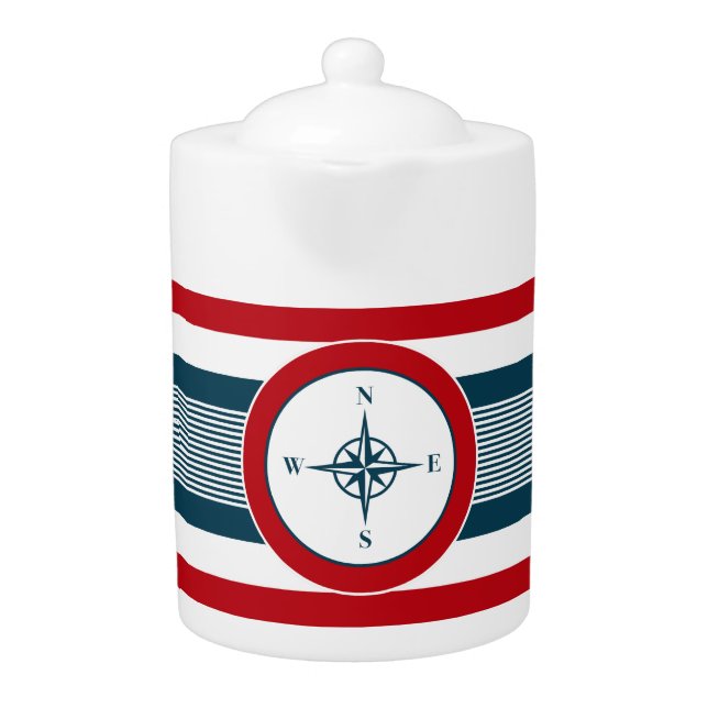 Nautical design teapot (Front)