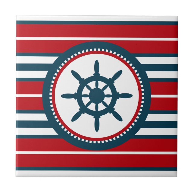 Nautical design tile (Front)