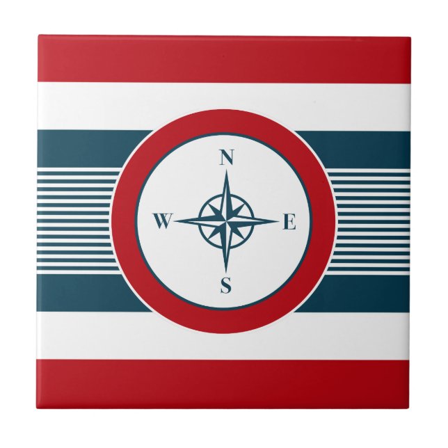 Nautical design tile (Front)