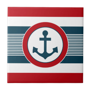 Nautical design tile