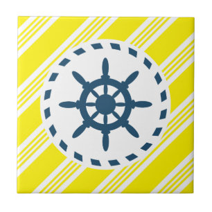Nautical design tile