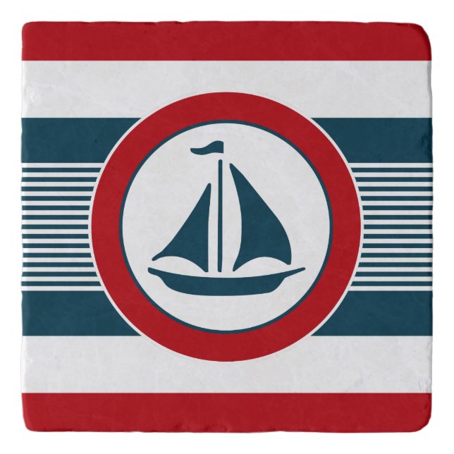 Nautical design trivet (Front)