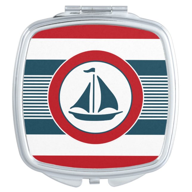Nautical design vanity mirror (Front)