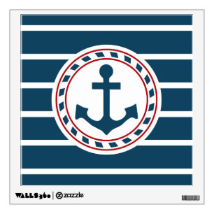 Nautical design wall sticker
