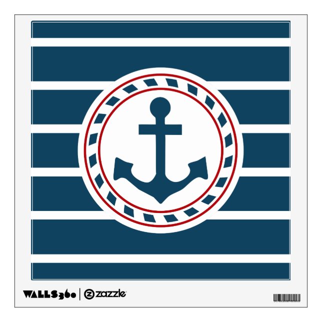 Nautical design wall sticker (Front)