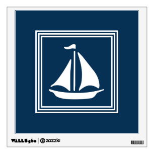Nautical design wall sticker