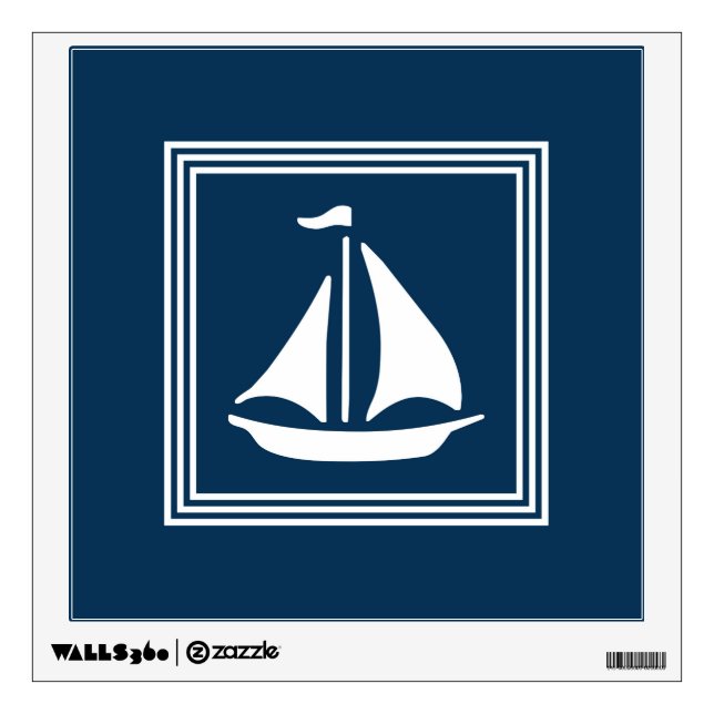 Nautical design wall sticker (Front)
