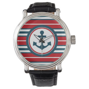 Nautical design watch