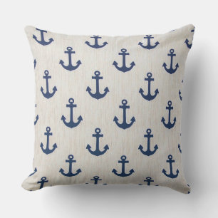 Nautical Designer Outdoor Accent Pillow