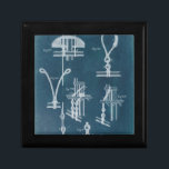 Nautical Detail Blueprint IV Jewelry Box<br><div class="desc">Maps & Blueprints</div>