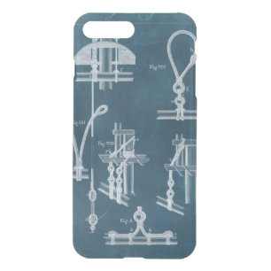 Nautical Detail Blueprint IV iPhone 8 Plus/7 Plus Case