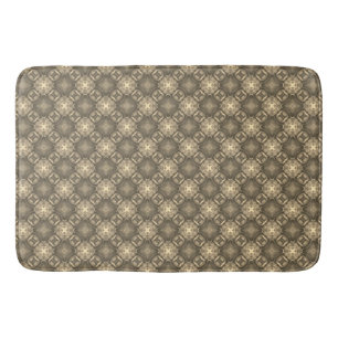Nautical Diamond Pools Pattern Bath Mat
