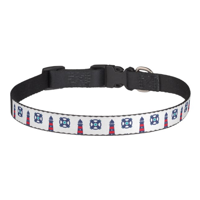 Nautical dog collar (Front)