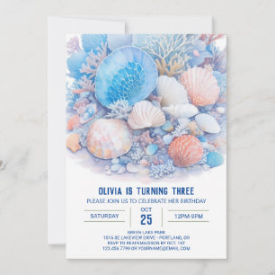 Nautical Dreams Come True Boy Birthday Invitation