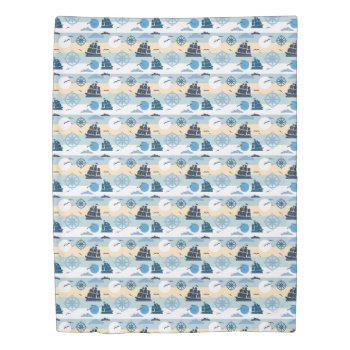 Nautical Dreams Twin Size Duvet Cover by bwmedia at Zazzle