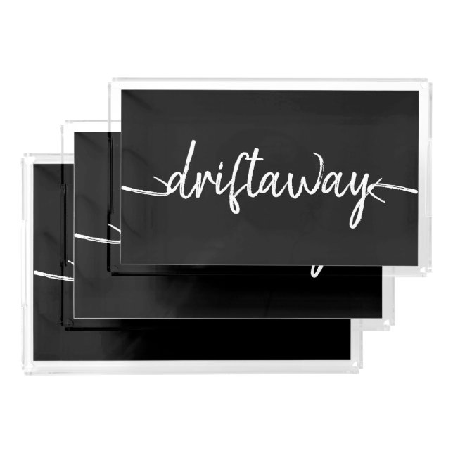 nautical DRIFT AWAY | Acrylic Tray (Set)