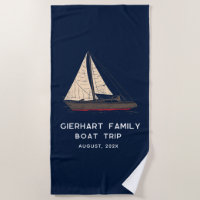 Nautical Family Boat Trip Sailing Swag