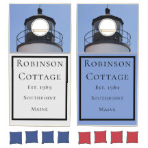 Nautical Family Name Date Beach House Wedding