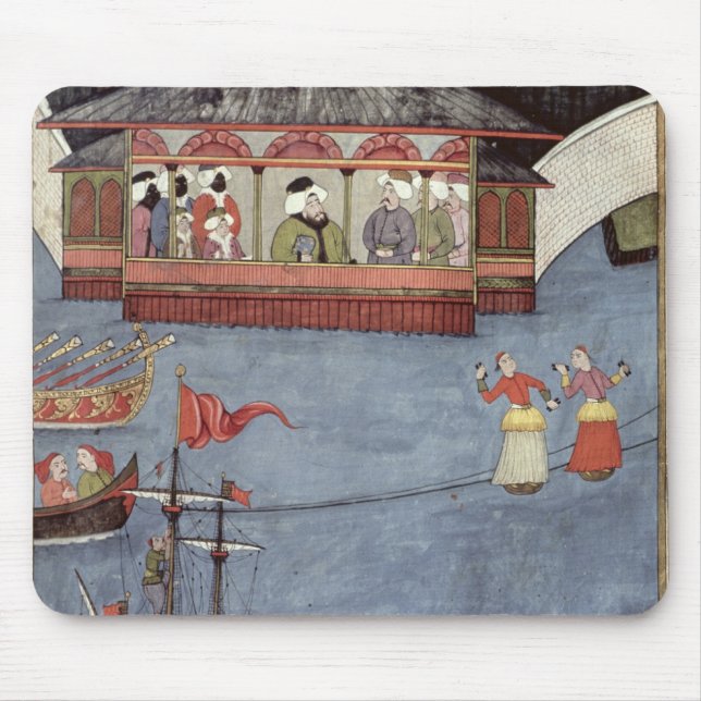Nautical Festival before Sultan Ahmed III Mouse Pad (Front)