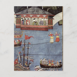 Nautical Festival before Sultan Ahmed III Postcard