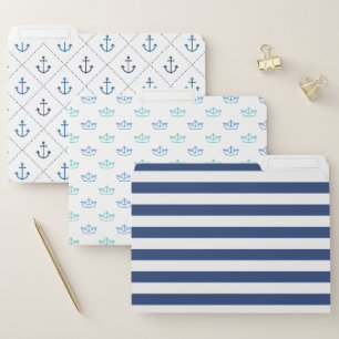 Nautical File Folder