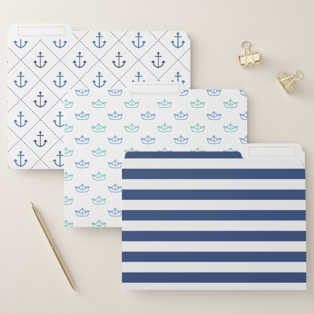 Nautical File Folder (Set)