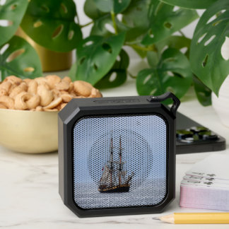 Nautical Fishing Boat Blue Skies Bluetooth Speaker