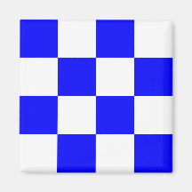 Nautical Flag Alphabet Signal Letter N (November)