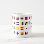 Nautical Flag Chart Coffee Mug at Zazzle