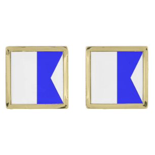 Nautical Flag Cufflinks