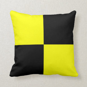 Nautical Flag "L" Lima Pillow