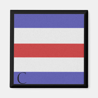 Nautical Flag Magnet Alphabet Letter C