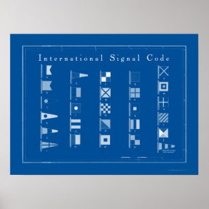 Nautical Flag Poster Art