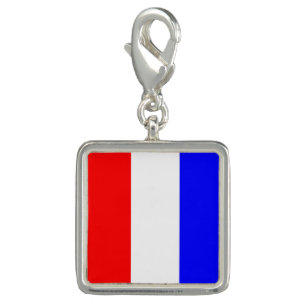Nautical Flag Sign Code Letter T "Tango" Charm