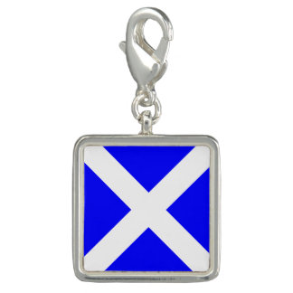 Nautical Flag Signal Code Letter M "Mike" Charm