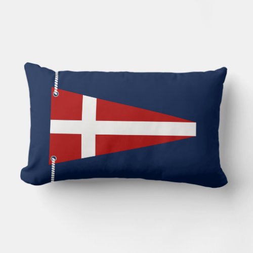 Nautical Flag Signal Flag Nautical Lumbar Pillow