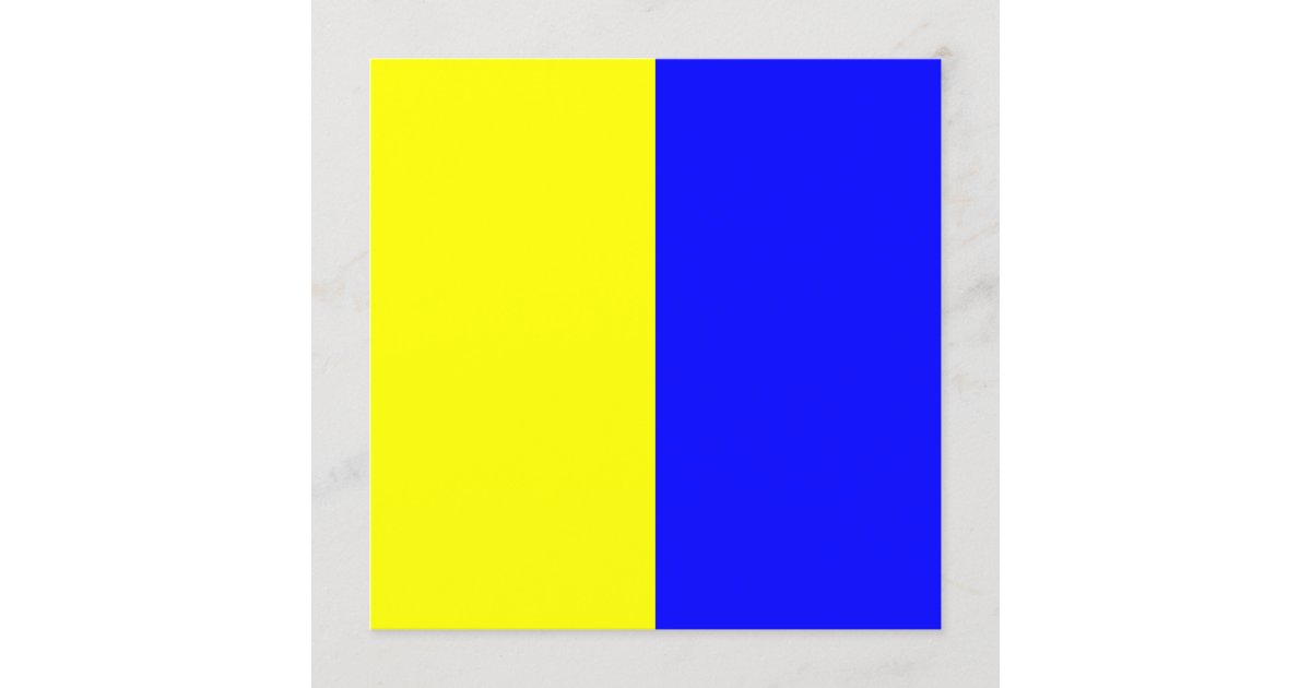 Nautical Flag Signal Kilo Letter K