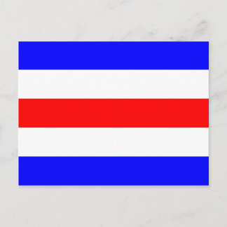 Nautical Flag Signal Letter C (Charlie) Postcard