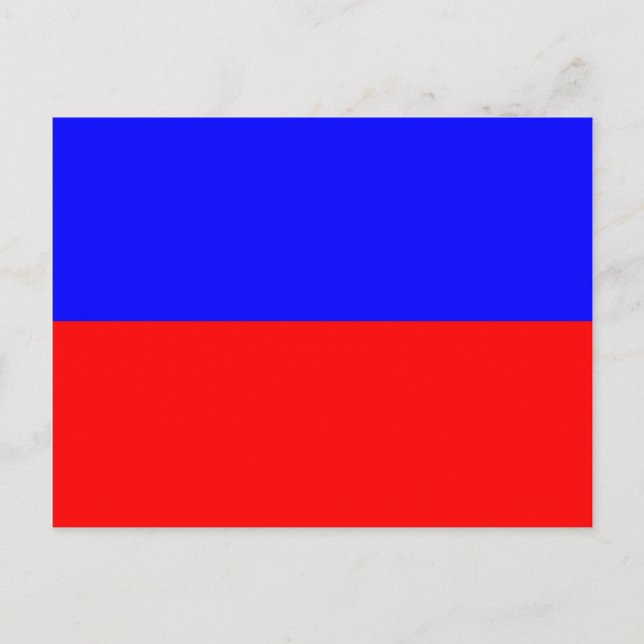 Nautical Flag Signal Letter E (Echo) Postcard (Front)
