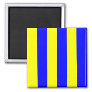 Nautical Flag Signal Letter G (Golf) Magnet