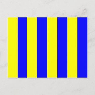 Nautical Flag Signal Letter G (Golf) Postcard